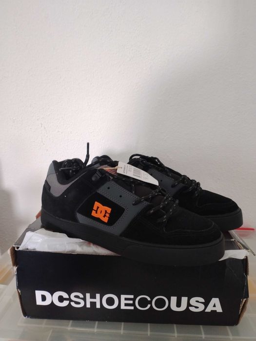 DC Shoes Pure Wnt Men's Grey Black Sneaker Skate
