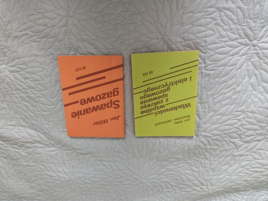 Jan Hillar książka spawanie gazowe elektryczne acetylenowe kurs Szupp