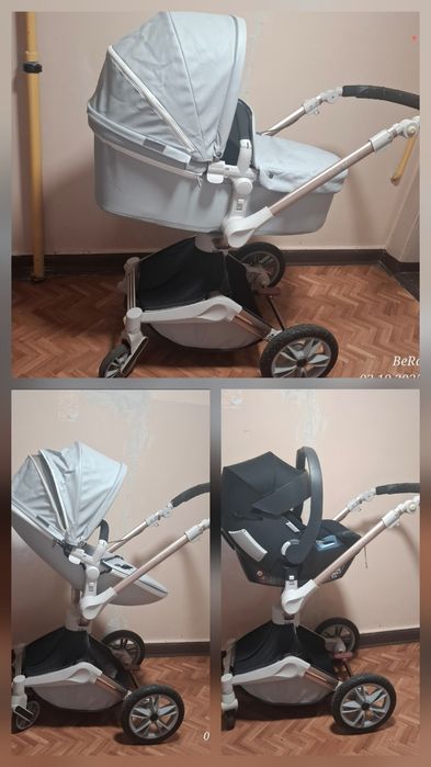 Wózek Hot Mom 3w1 Fotelik Cybex