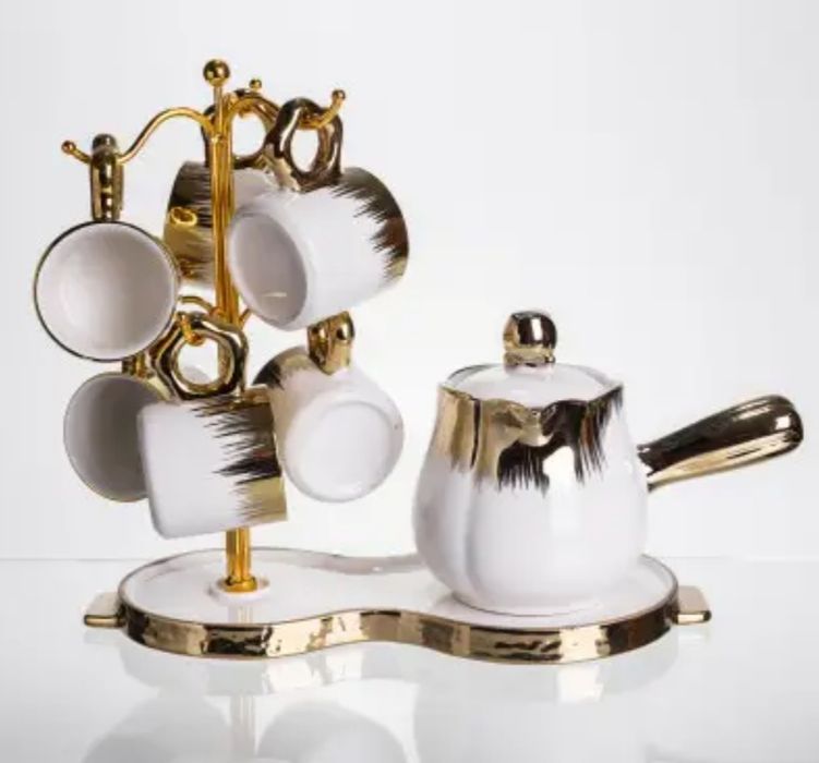 Набір для кави по турецькі порцеляновий 6 персон. 3 моделі.