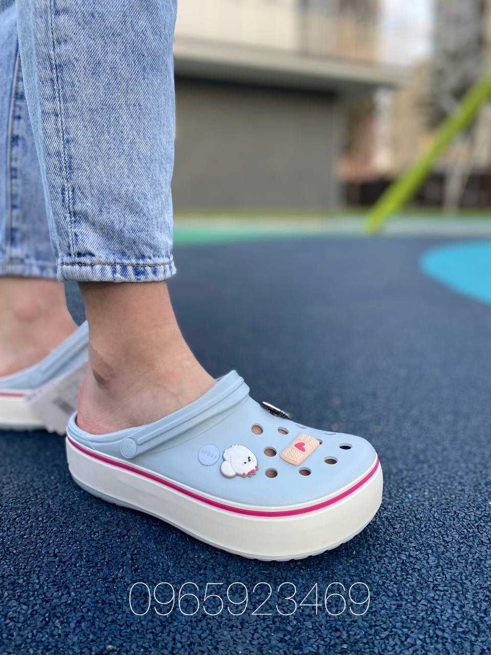 Новинка!Crocs Platform Clog жіночі крокси на платформі Оригінал 36-40
