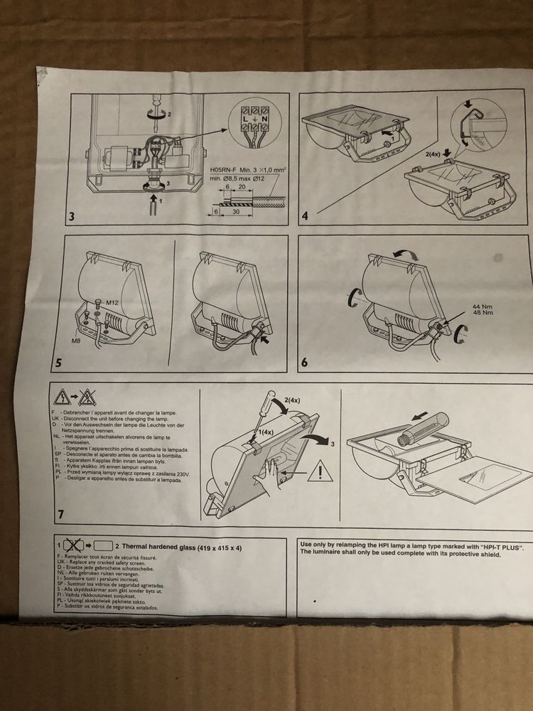 Прожектор PHILIPS RV315 Светильник ,Освещение В наличии 6 штук