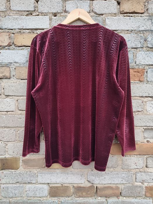 Damska bluzka welurowa