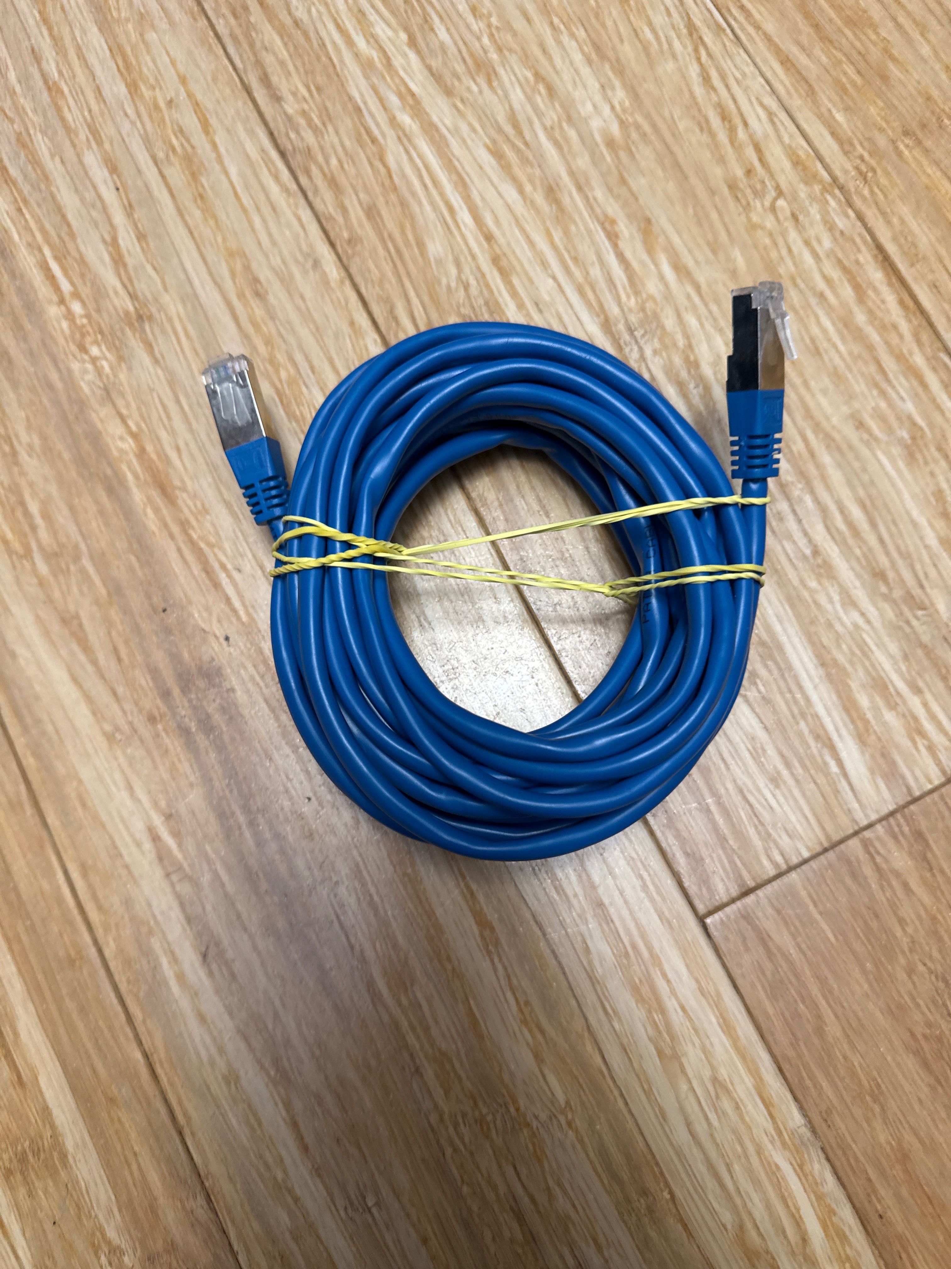 Kabel Ethernet RJ45 – 5 metrów, ekranowany (FTP)