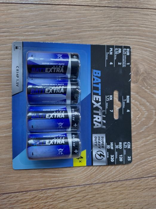 Baterie R4 - 4sztuki