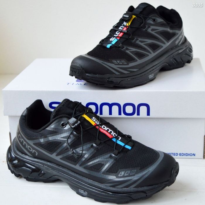 Кросівки Salomon xt-6 GTX Black чорні чоловічі  розмір 41-45