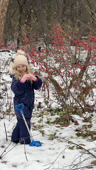 Kombinezon zimowy dla dziewczynki 116 cm