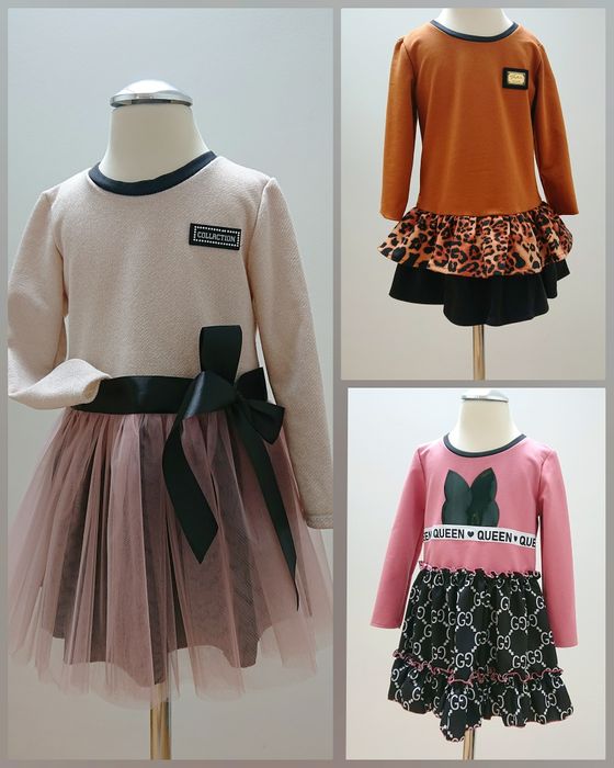 Sukienka bawełniana rozmiar 92 - 122  Wyprzedaż!