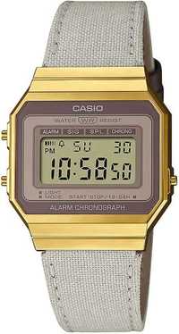 Casio A700WEGL-7AEF Meski zegarek W stylu RETRO