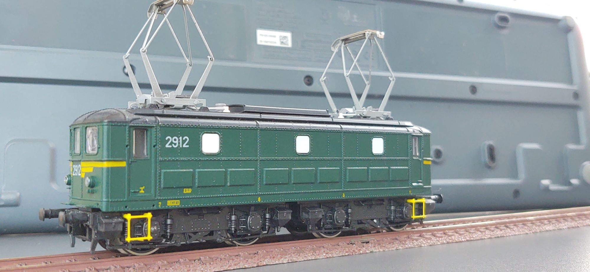Lokomotywa elektrowóz Roco HLE 29 Series 2912 SNCB/NMBS. H0