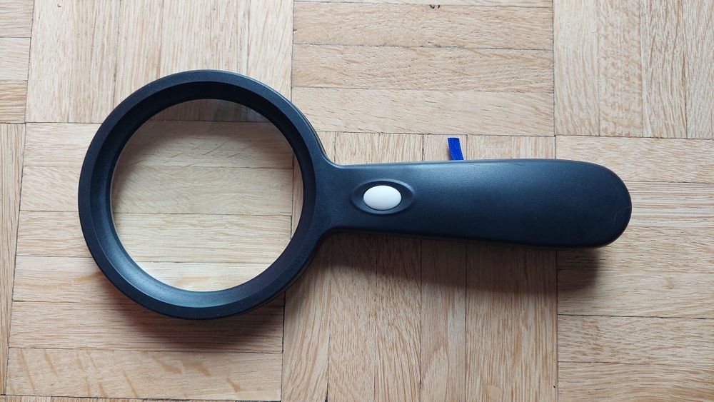 Lupa podświetlana 10x