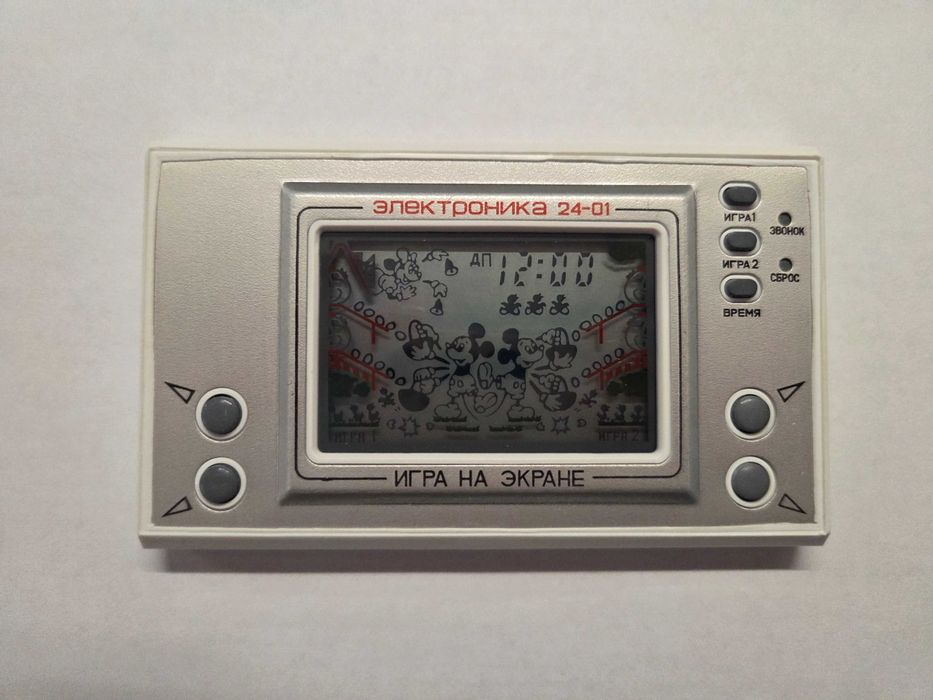 Gra Elektronika Myszka Miki – jajeczka – PRL ZSRR retro