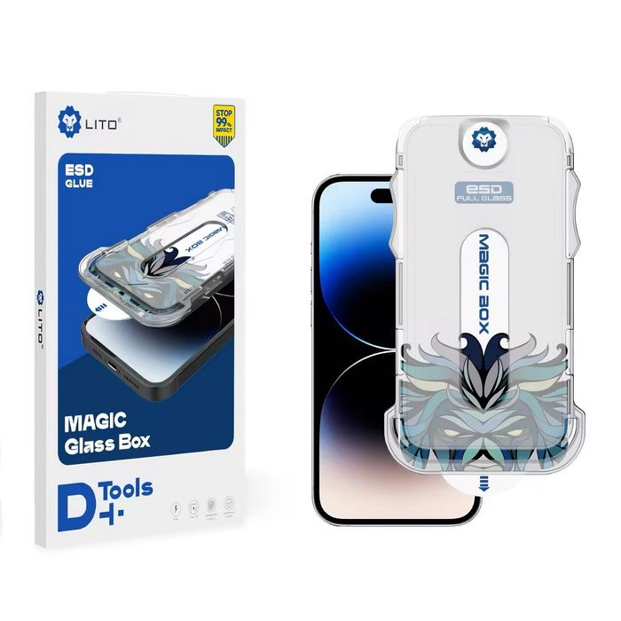 Szkł hartowane LITO D+ PRO iPhone 15 Pro Max  Przeźroczyste