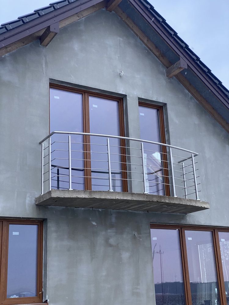 Balustrady nierdzewne balkony schody barierki