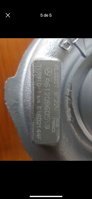 Turbo Geometria 2256 Mercedes