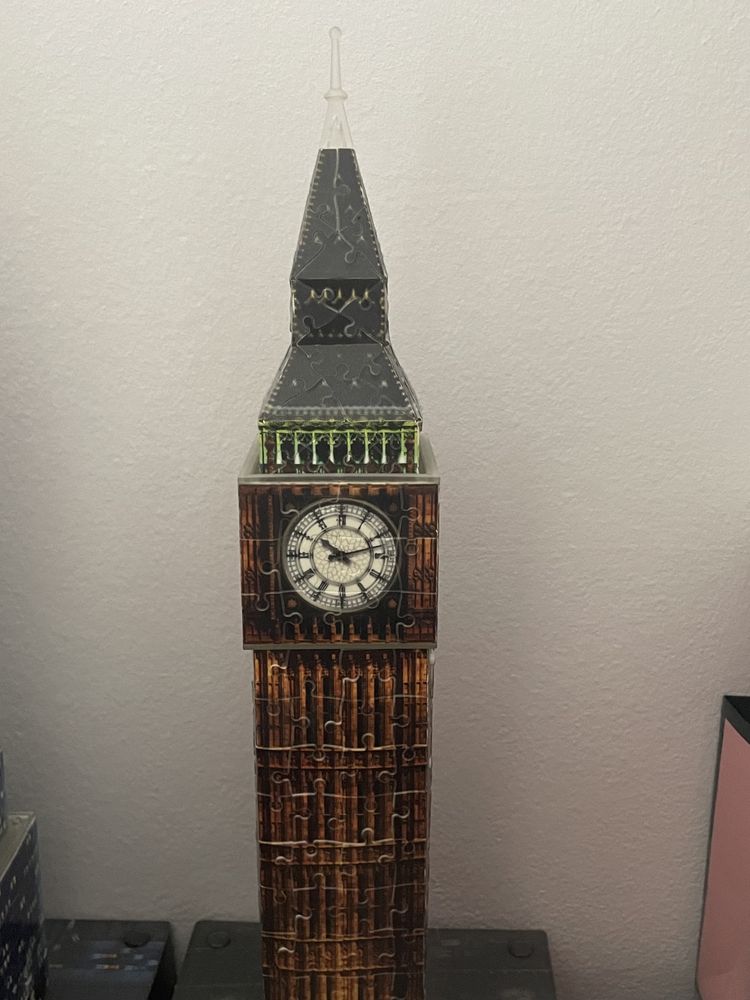 Puzzle 3D Big Ben dla dzieci