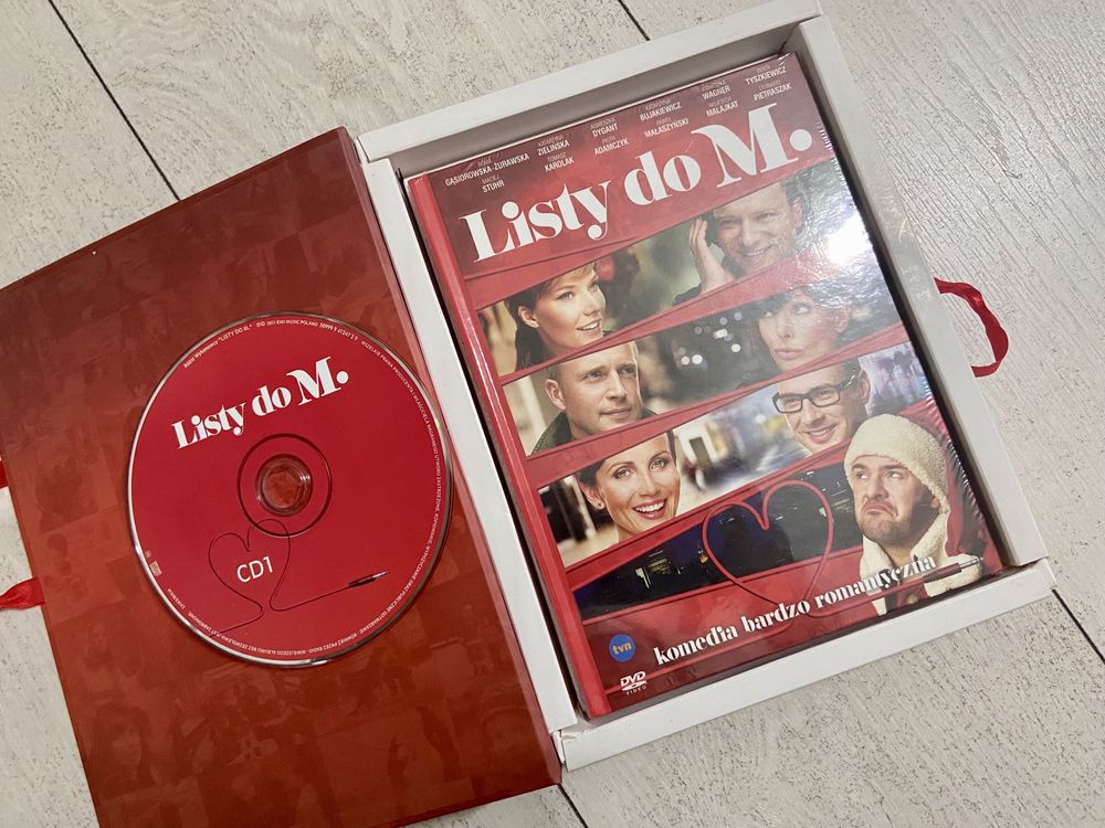 Listy do M. Edycja limitowana DVD + muzyka CD folia