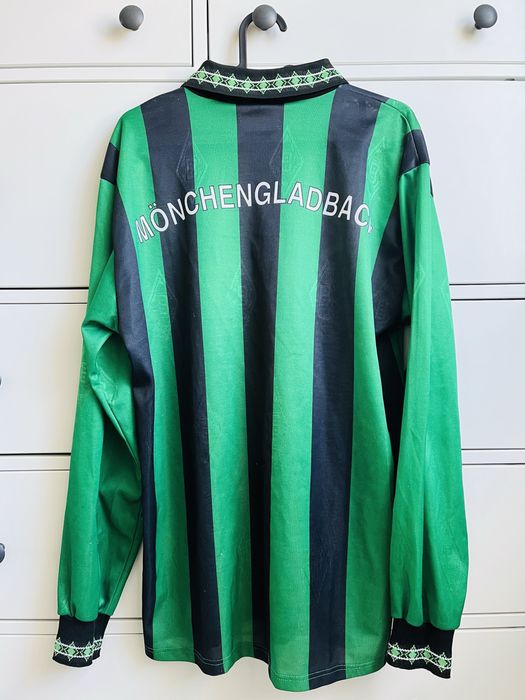 Borussia Monchengladbach 1995/96 away koszulka piłkarska Reebok