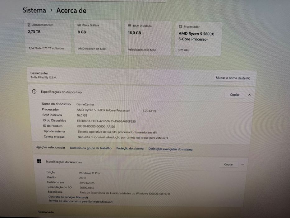 Complete Gaming Setup: Ryzen 5 5600X + RX 6600 8GB, Gaming Desk, AOC 27" Monitor!64298089683585121