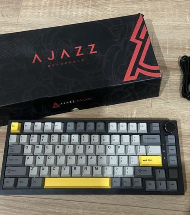 Ajjaz ak 820 PRO NEW!! Механічна клавіатура в 2 кольорах