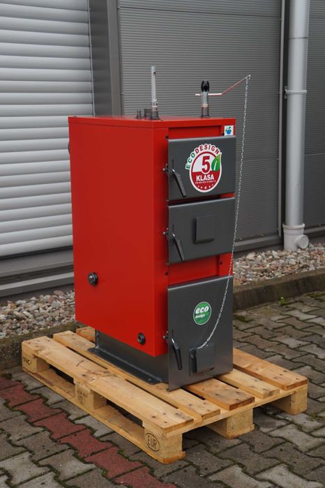 Kotły na drewno 10 kw do 120m2 piec zasypowy na wegiel 5 klasa Fenix !