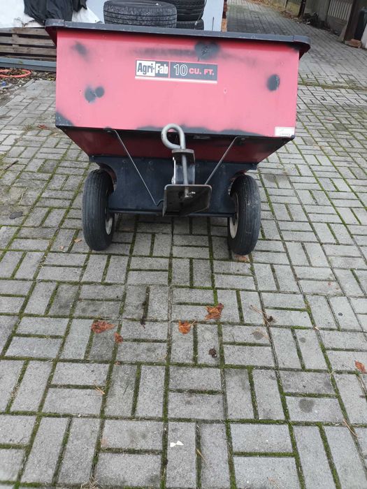 Przyczepka do traktorka kosiarki Quda Agri Fab