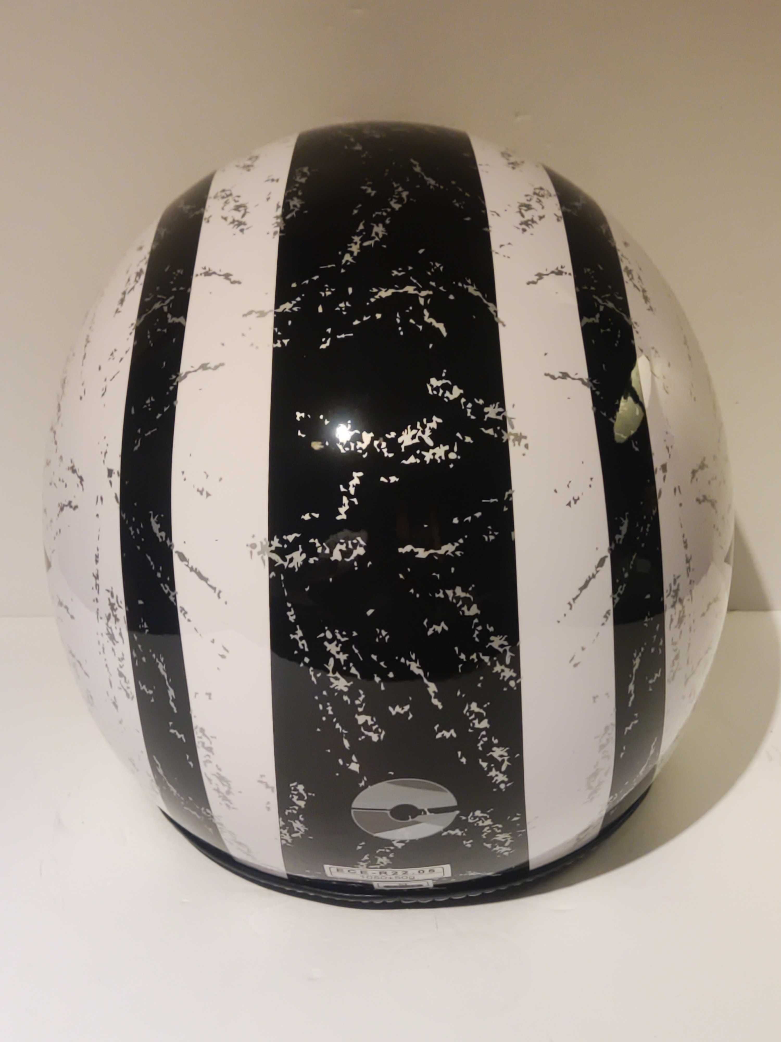 Capacete classico aberto caferacer shooper moto scooter novo