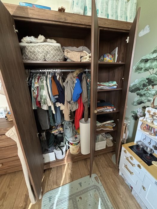 Zestaw mebli BRW Gent szafa komoda regal