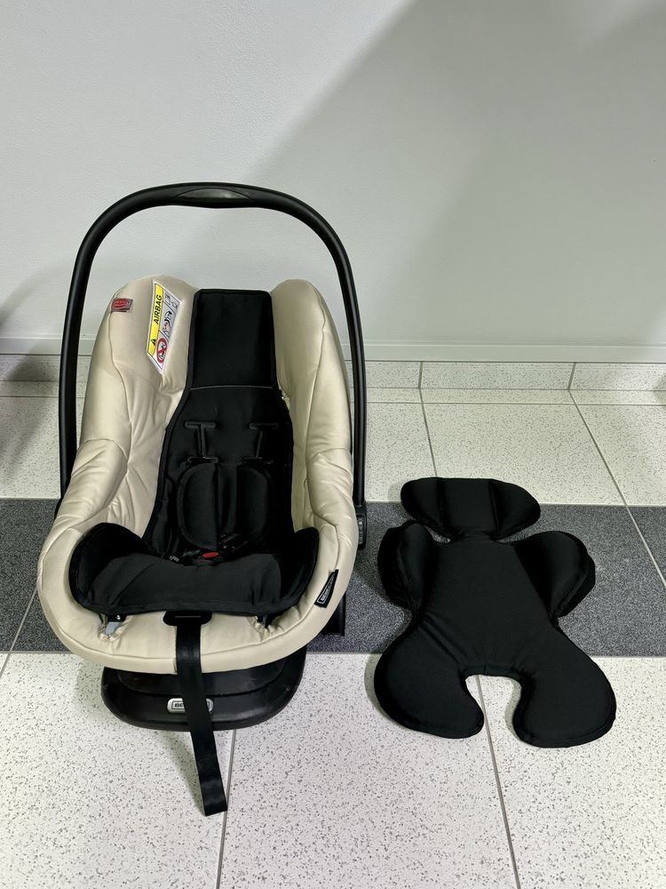 Carrinho de bebé trio + base isofix (bébécar)