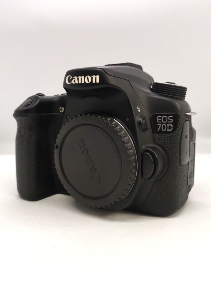 Vendo corpo Canon 70d impecável com grip original e 3 baterias