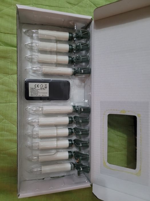 Свічки LED  бездротові на ялинку