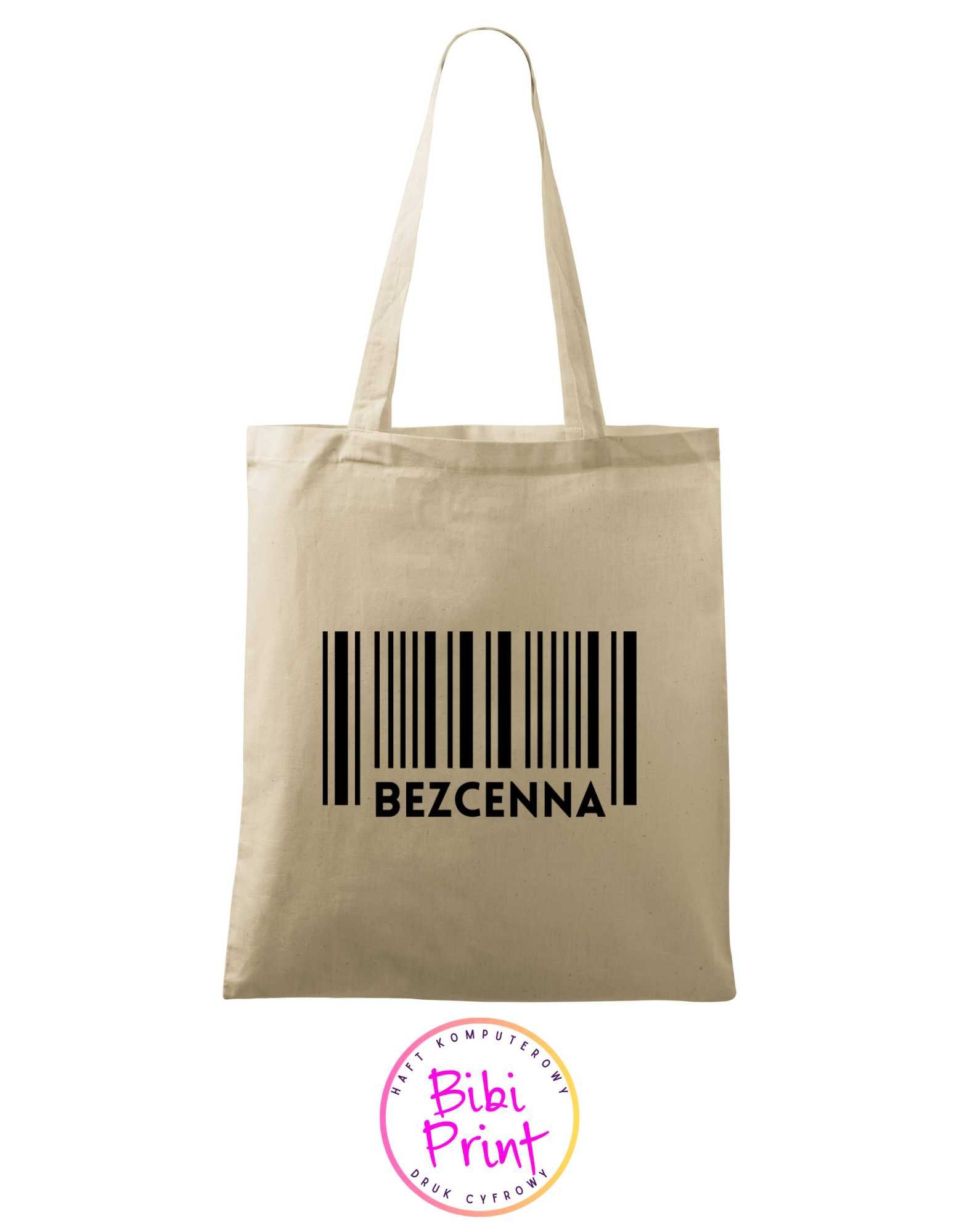 Torba shopper z nadrukiem - różne wzory