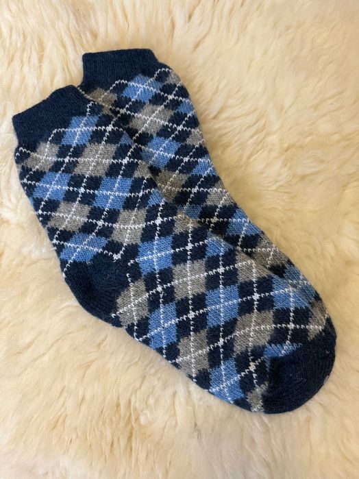 Чоловічі шкарпетки з натуральної овечої шерсті