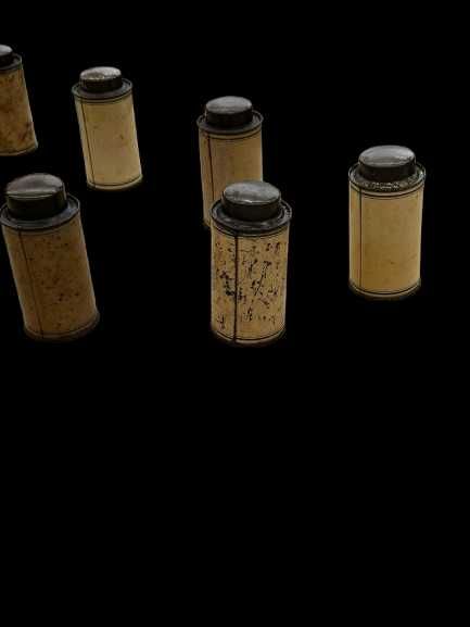 Conjunto latas de cozinha vintage