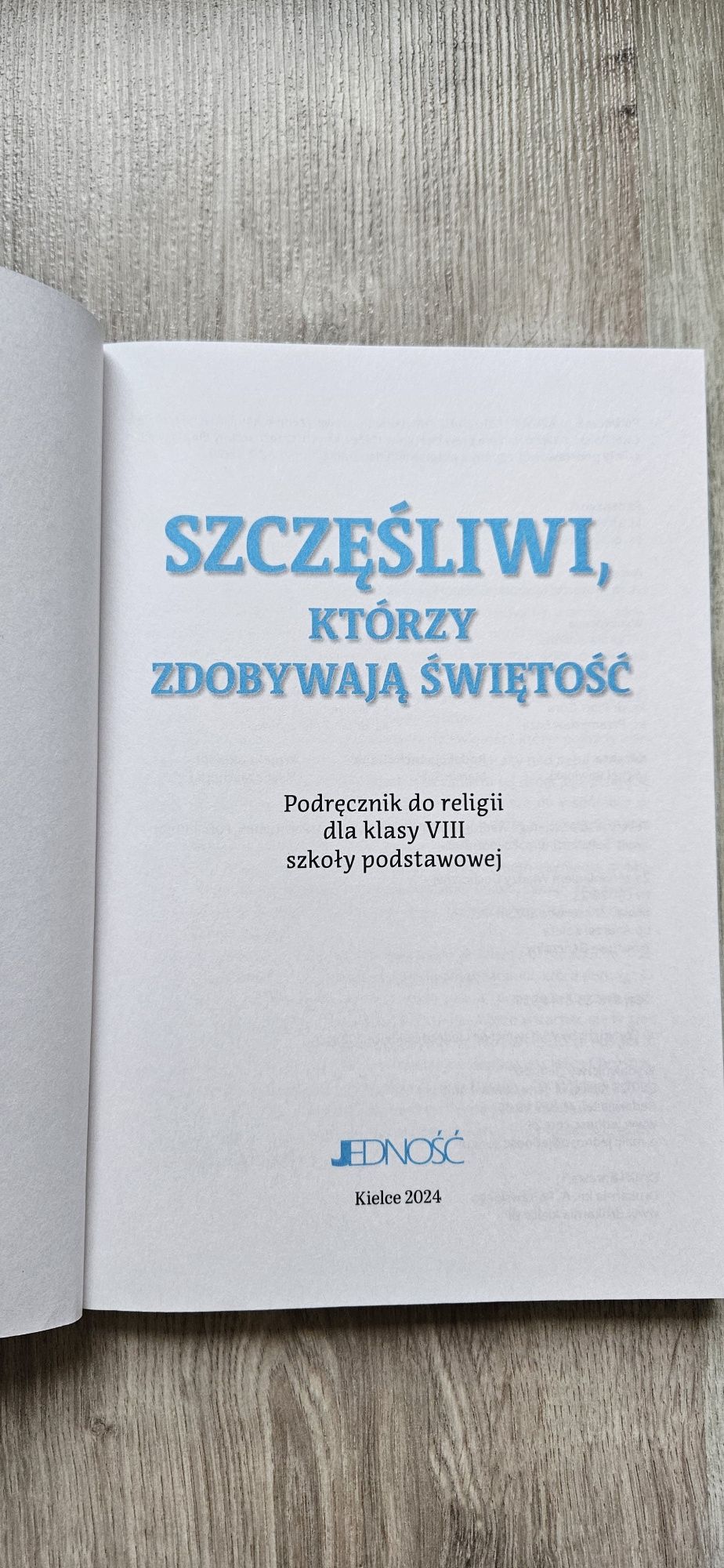 Szczęśliwi, którzy zdobywają świętość Klasa 8
