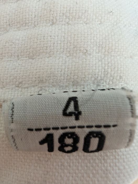 Kimono do judo, 100 % bawełna, 4/180 , 170