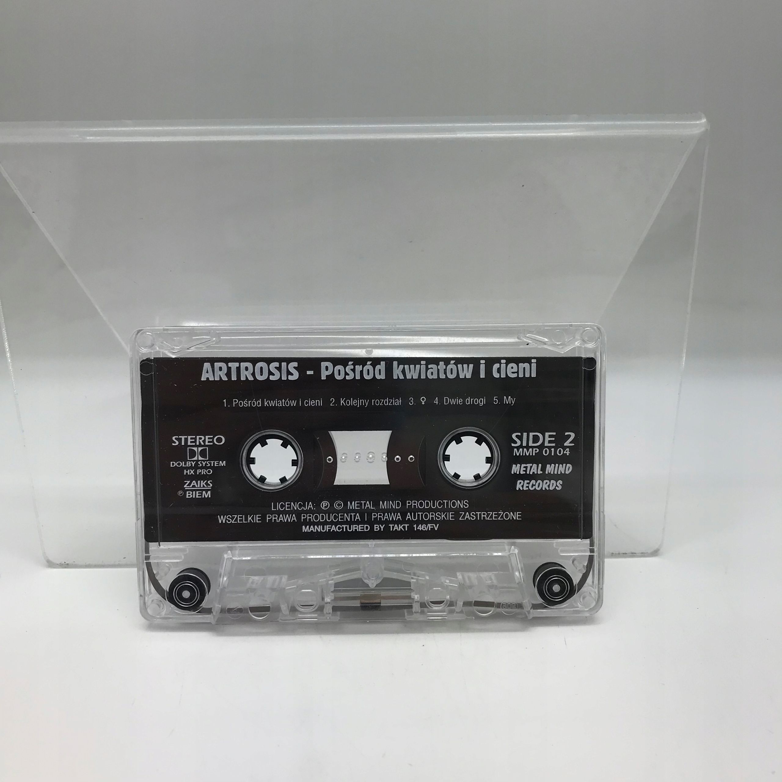 kaseta - artrosis - pośród kwiatów i cieni