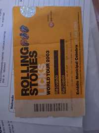 Bilhete Rolling stones