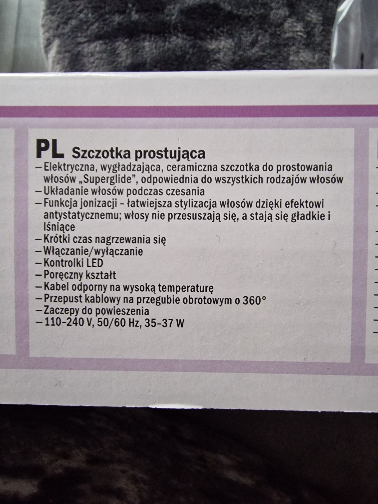 Szczotka prostująca