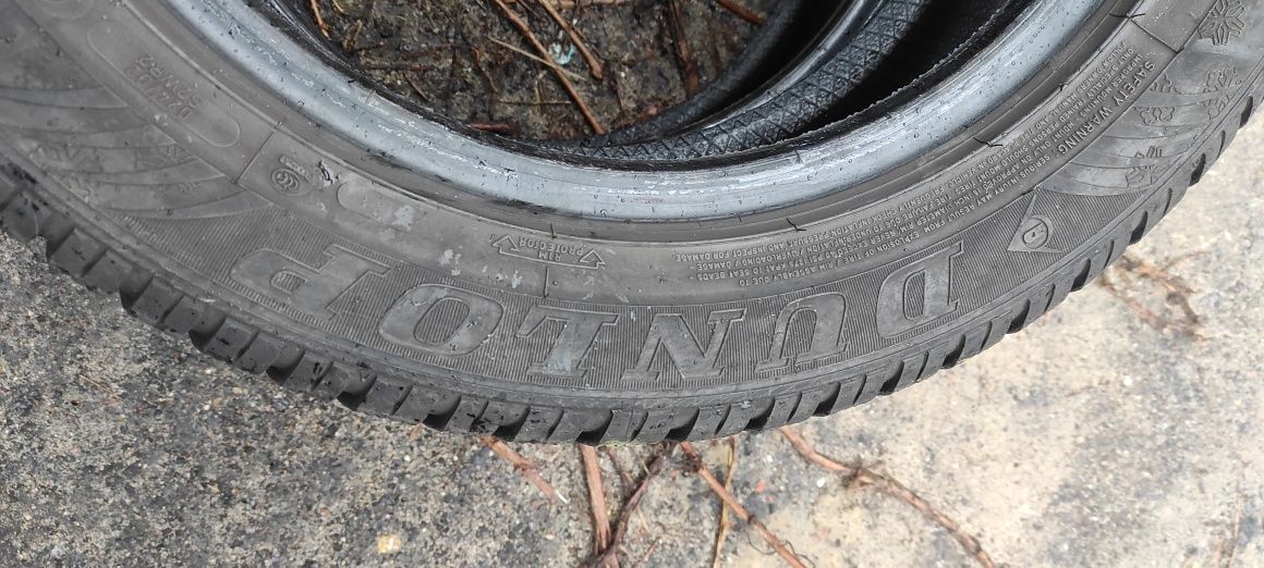 Opony zimowe z 2015r 5mm 205/55/16 Dunlop 7N8,2N6 wysyłka