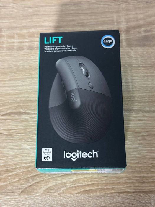 Бездротова миша Logitech Lift Ergonomic Vertical Graphite (910-006473)