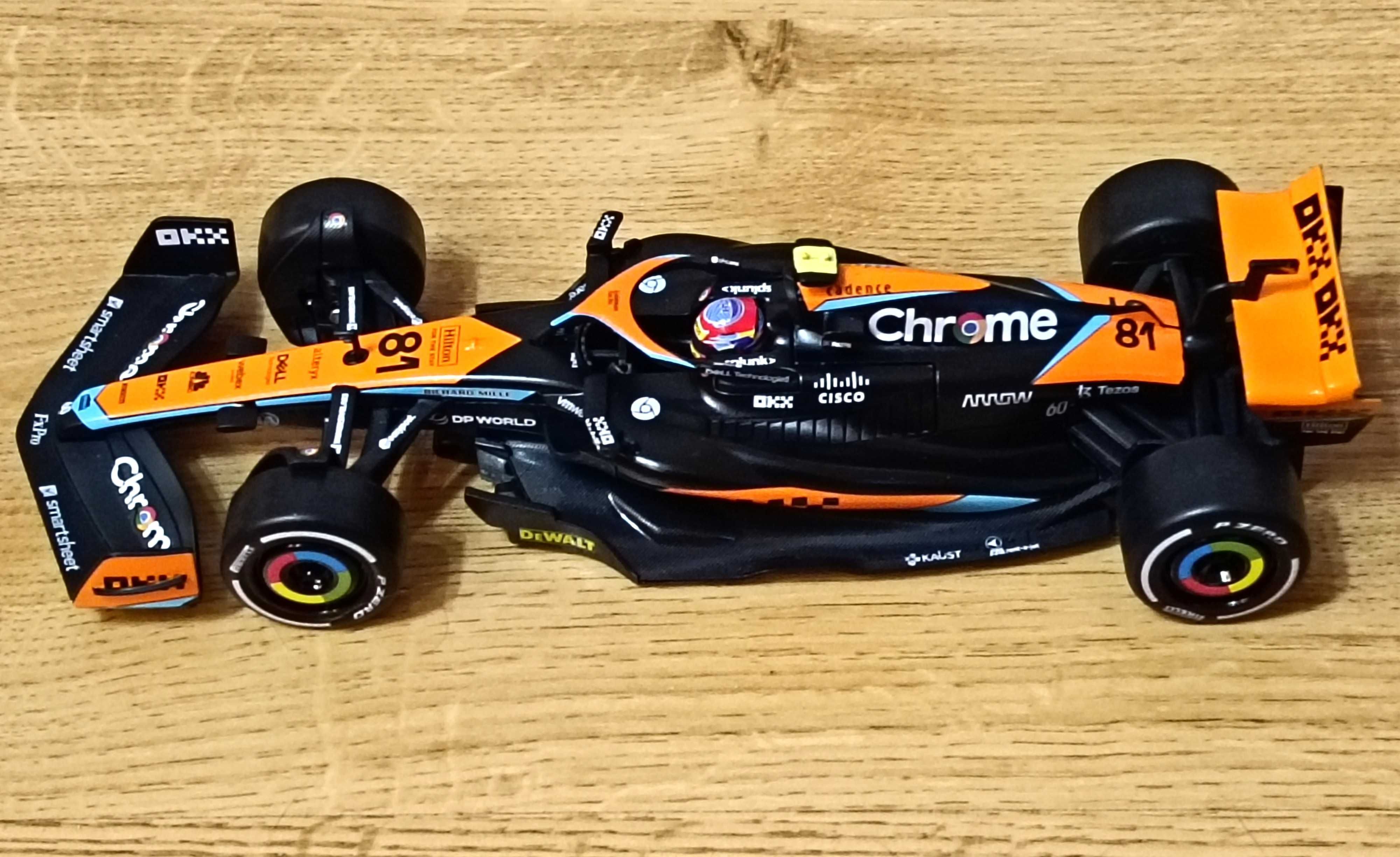 Модель CCA в масштабі 1:24 Formula 1 F1 McLaren MCL60-81 Oscar Piastri