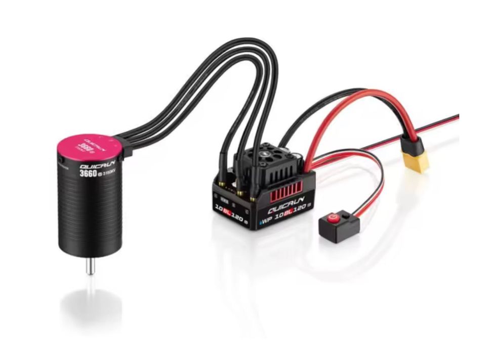 Hobbywing QUIRUN WP 10BL120 G2 i silnik 3660 SL G2 3700KV