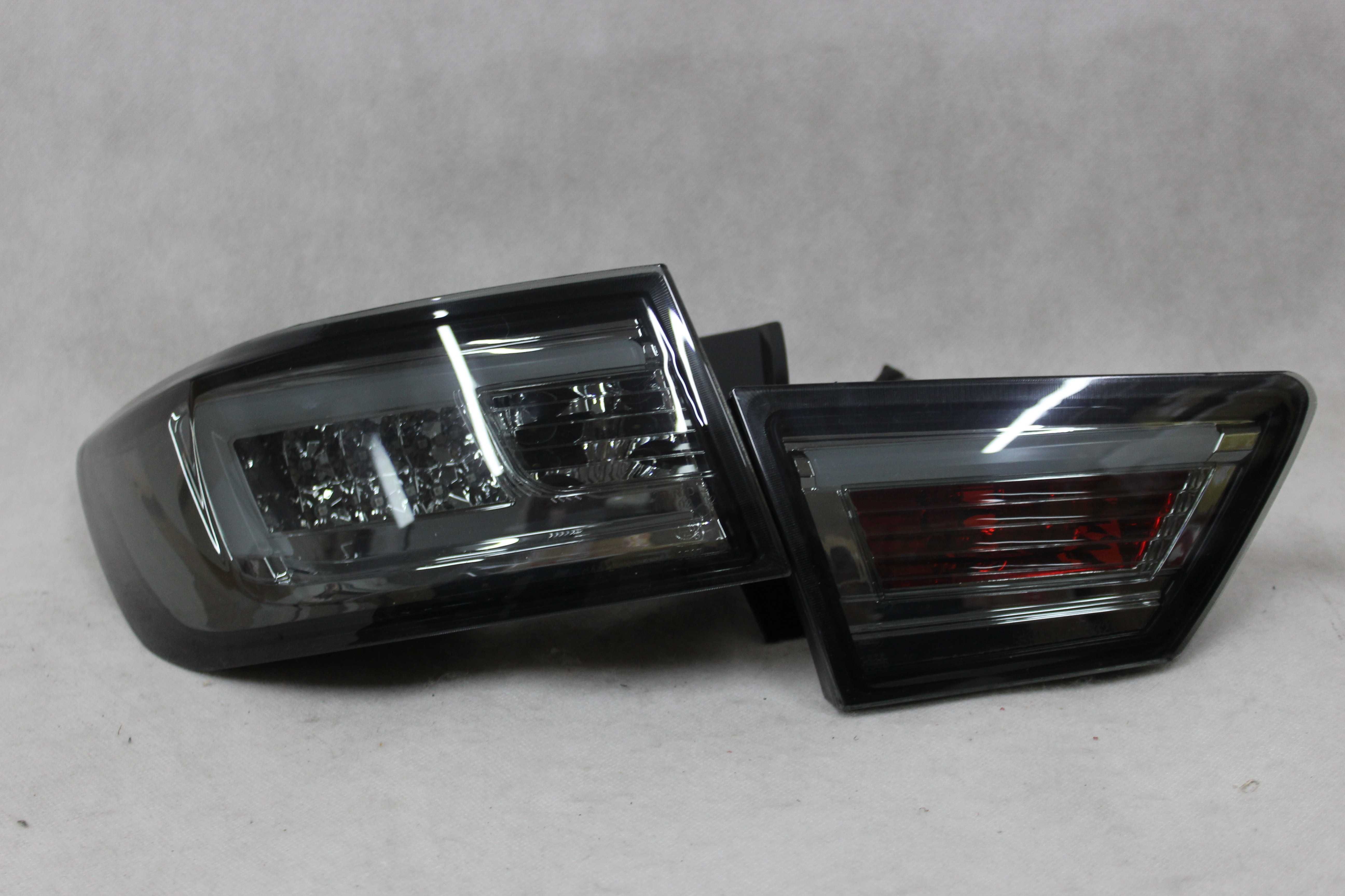 Lampy światła tył tylne RENAULT CLIO 4 IV 13-16 HB LED BAR NEON SMOKE!