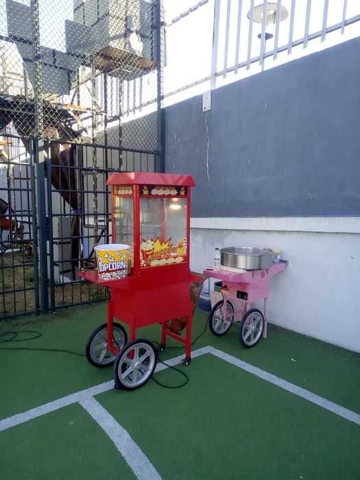Máquina de Pipocas e Algodão Doce