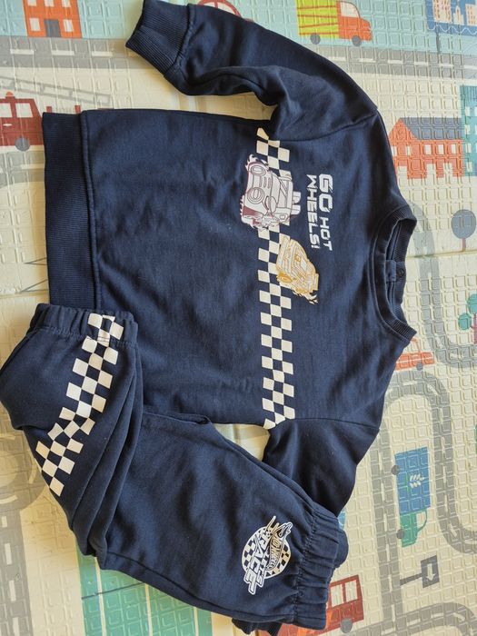 Fato treino Hot Wheels 24-36meses
