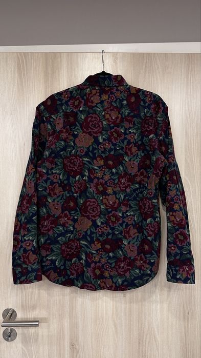 Оригінальна вельаетова сорочка Supreme розмір М