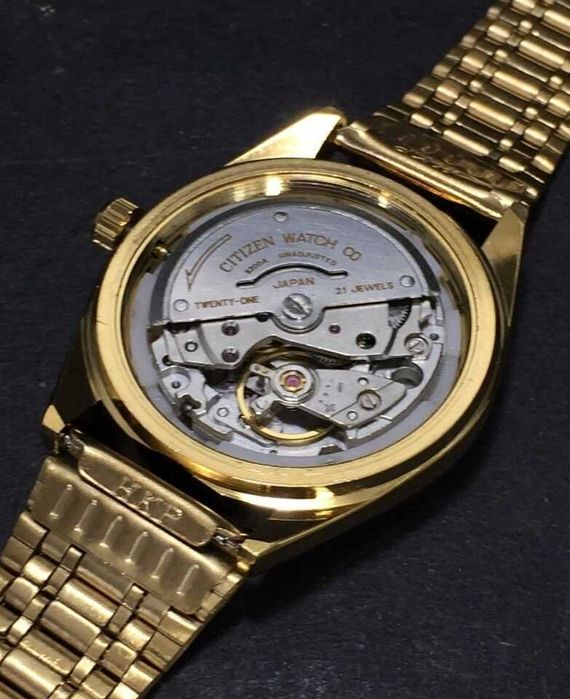 relógio de pulso automático Vintage Citizen 21 Jewels