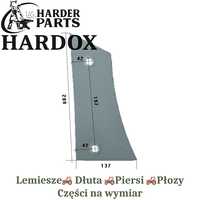 Pierś Lemken HARDOX 3450.498/P części do pługa 2X lepsze niż Borowe