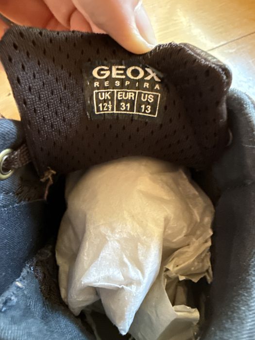 Botas geox castanho camurça 31